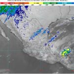 El frente número 25 se extenderá al norte en la Península de Yucatán