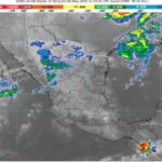 Frente frío ocasionara lluvias y vientos fuertes en el norte de México