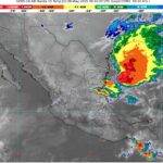 El frente frío 42 se desplazará sobre Tamaulipas y Veracruz