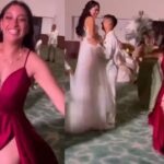Invitada lleva atrevido vestido a una boda y redes ‘estallan’ en su contra: “La pick me de la fiesta”