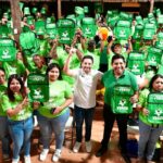 Encabeza Renán Sánchez Tajonar entrega de kits del Partido Verde en Tulum; destaca unidad y crecimiento histórico