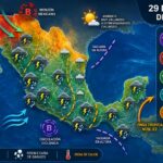 La onda tropical número 22 ingresará y avanzará sobre México